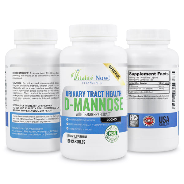 Pure D-Mannose with Cranberry Extract