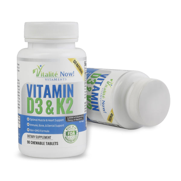 Vitamin D3 + K2