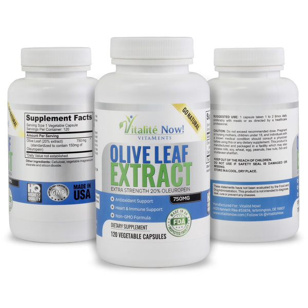 Super Strength Olive Leaf Extract 120 count