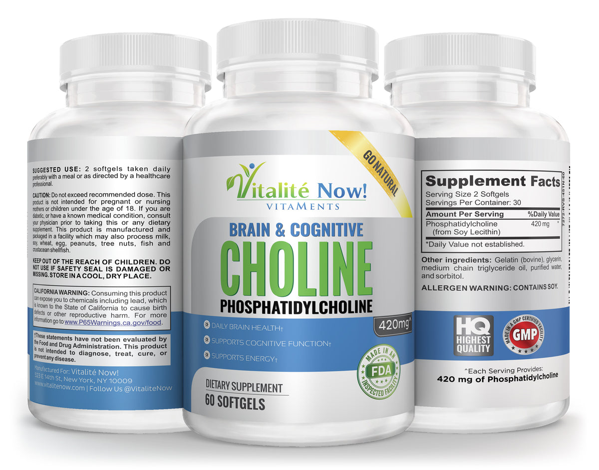 High Potency Choline Phosphatidyl
