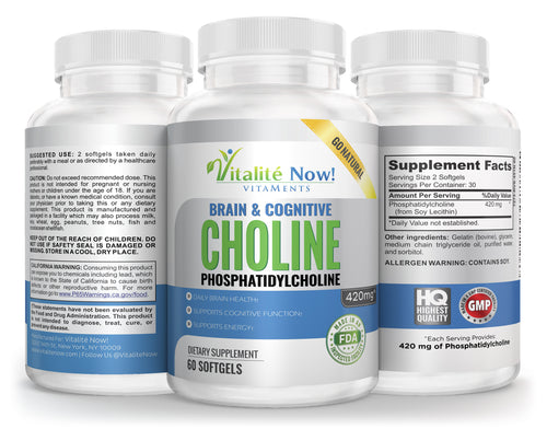 High Potency Choline Phosphatidyl