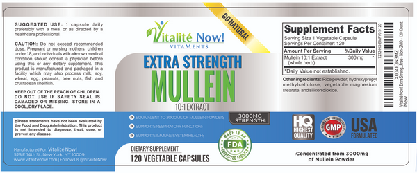 Extra Strength Mullein