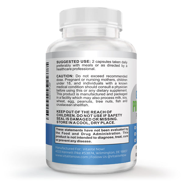 Premium Probiotic Plus Ultimate Prebiotic - Gut Biome Builder & Restoration