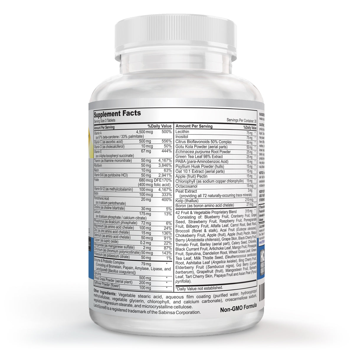 Vegan Multivitamin and Mineral