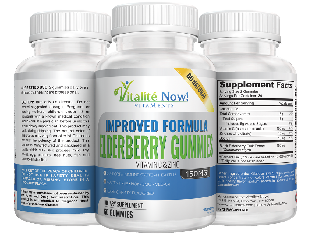 Organic Elderberry Gummies