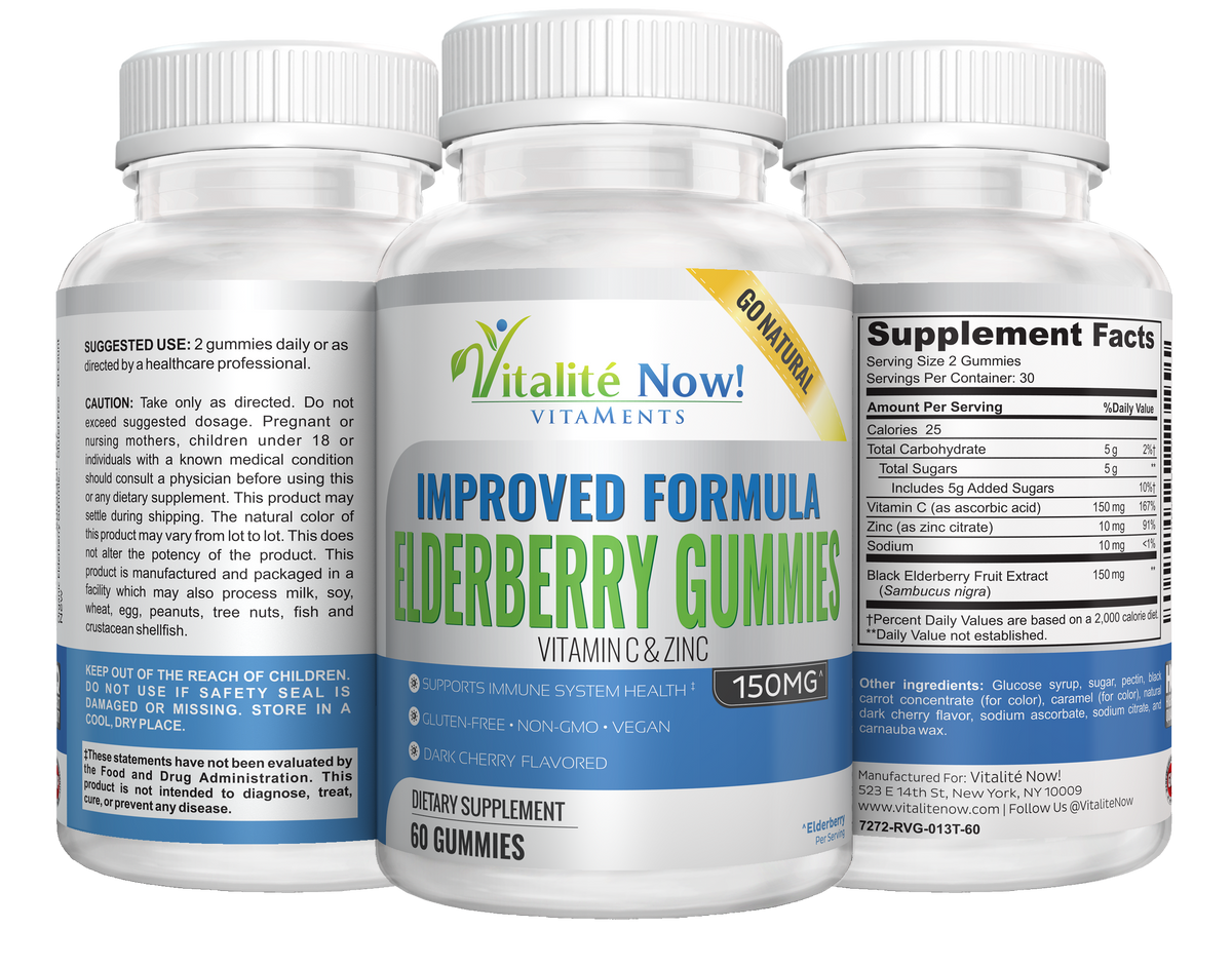 Organic Elderberry Gummies