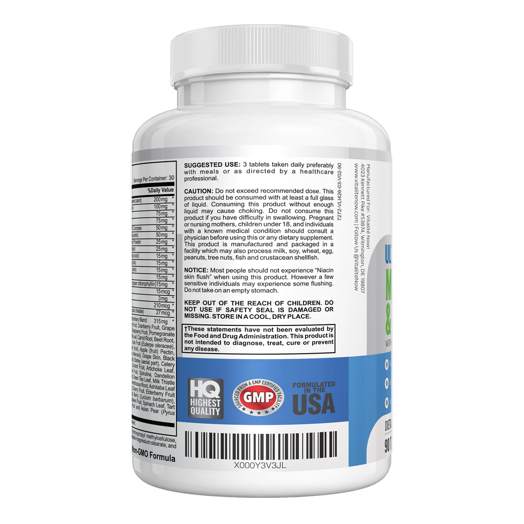Multivitamin and Mineral - Vegan