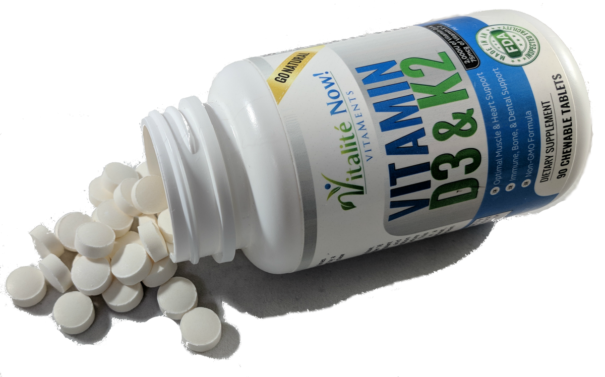 Vitamin D3 2000 IU + Vitamin K2