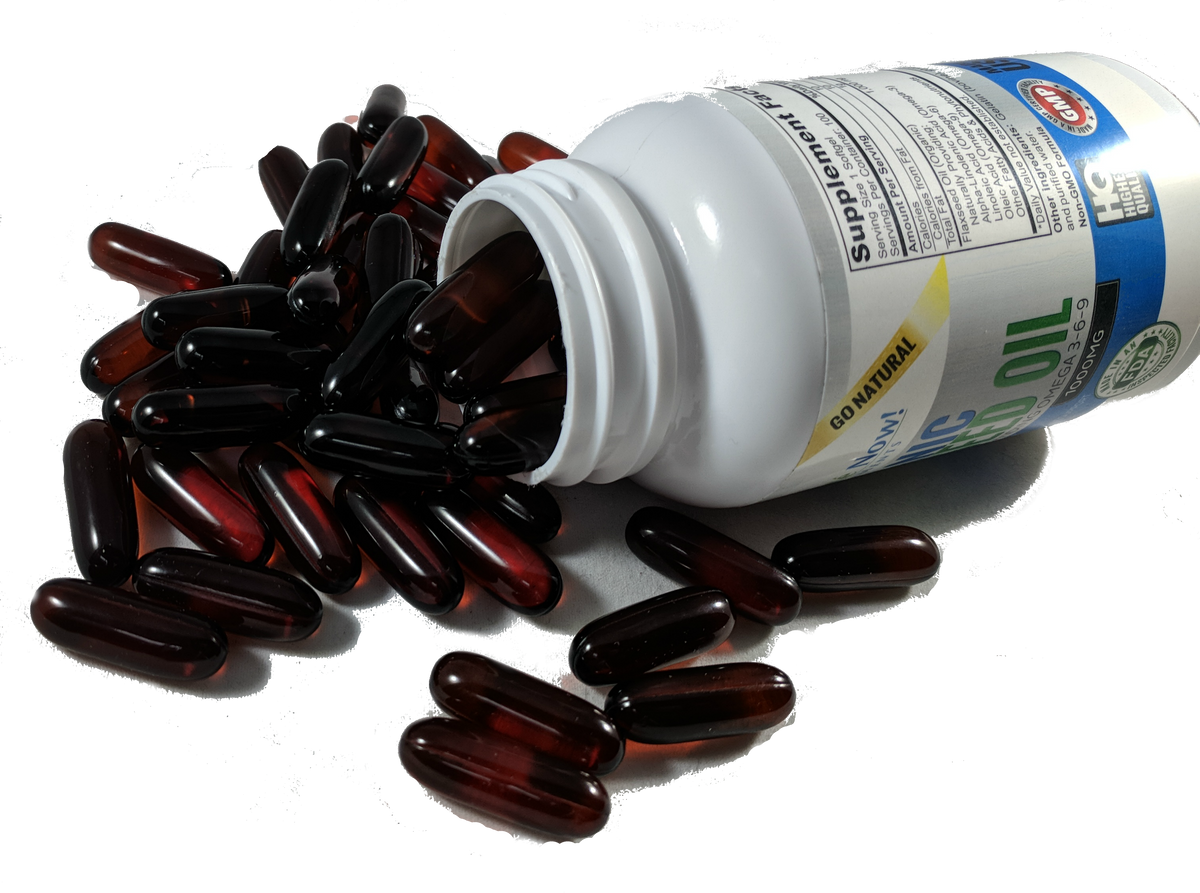 Organic Flaxseed Oil Softgels 100 count