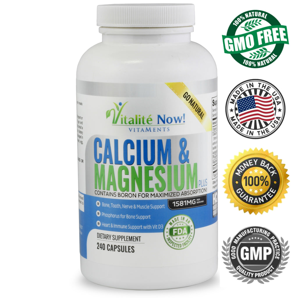 Calcium & Magnesium + Vitamin D3