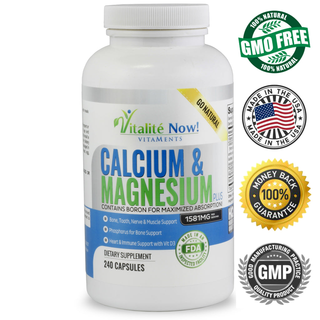 Calcium & Magnesium + Vitamin D3 400 IU